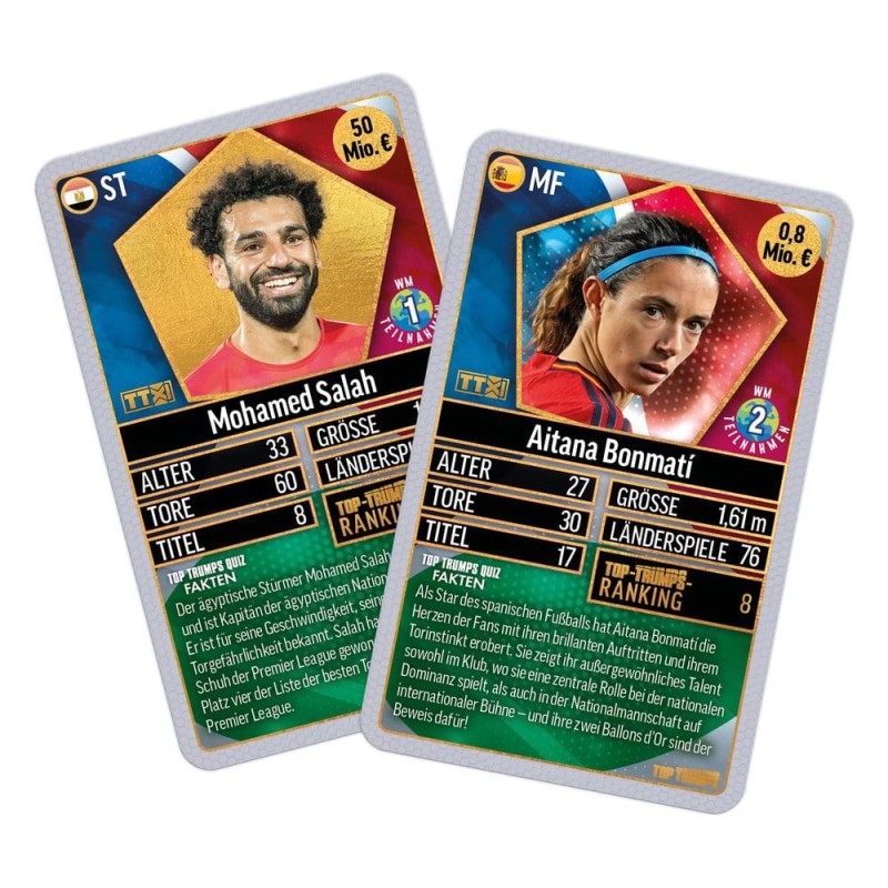 World Football Stars jeu de cartes 200 Pack 5 *ALLEMAND*
