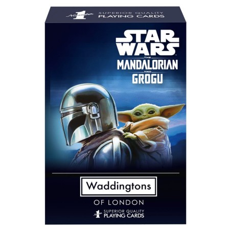 Star Wars cartes à jouer The Mandalorian and Grogu *ANGLAIS*