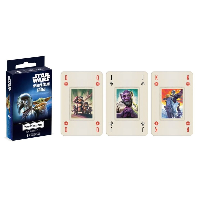 Star Wars cartes à jouer The Mandalorian and Grogu *ANGLAIS*