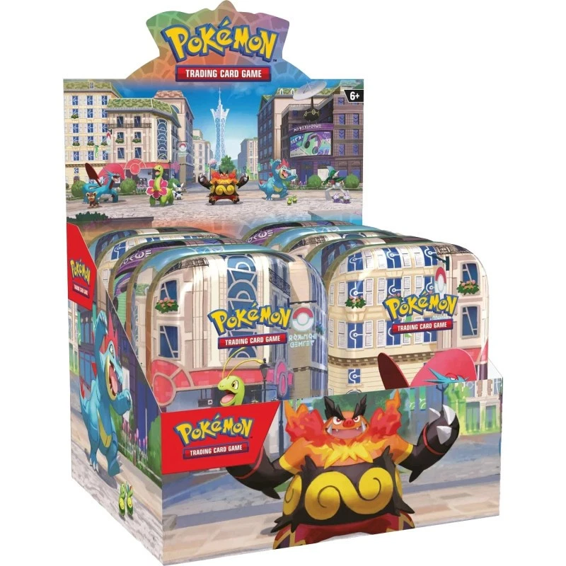 Pokémon - Mini-Tin box - Mega Moonlight (5 visuals) - Display (10 tins) - FR