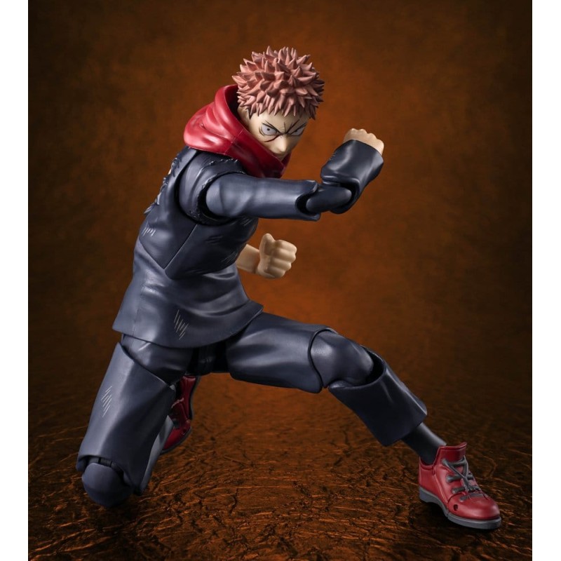 Jujutsu Kaisen S.H.Figuarts Action Figure Yuji Itadori -120% of Potential- 15 cm