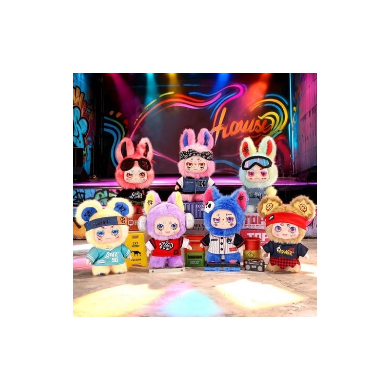 Kimmon Blind Box Mini Figures Street Rock Display (6)