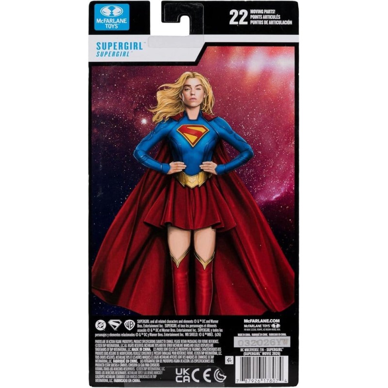 DC Multiverse figurine Supergirl (Hero Costume) (Supergirl Movie 2026) 18 cm