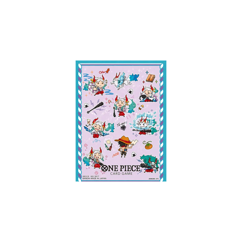 One Piece Kaartspel - Officiële Sleeve Bandai TCG 15 - Yamato