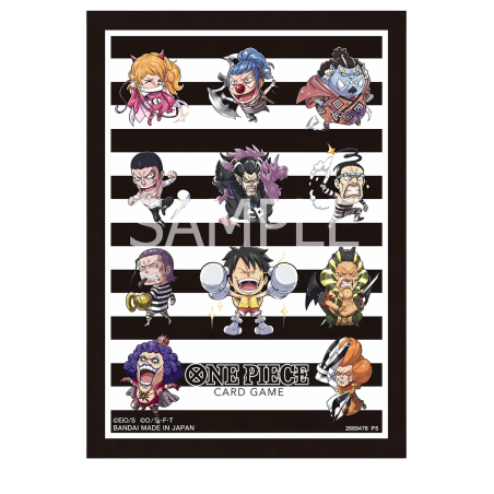 One Piece Kaartspel - Officiële Sleeve Bandai TCG 15 - Impel Down