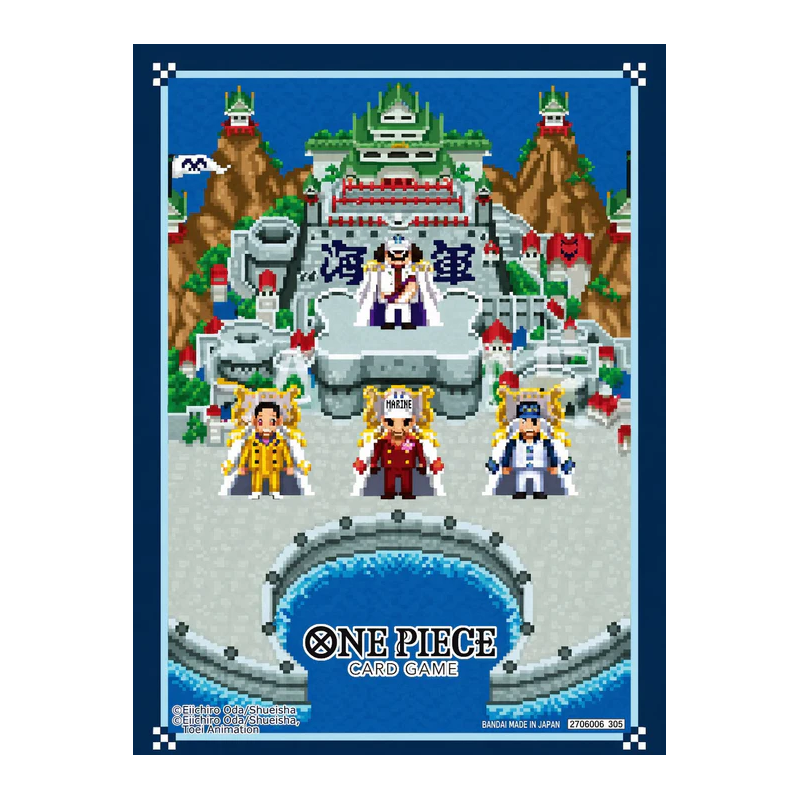 One Piece Card Game - Official Sleeve Bandai TCG 15 - Three Admirals