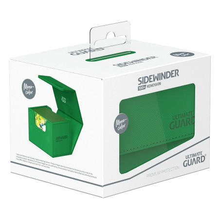 produit : Sidewinder 100+ XenoSkin Monocolor Vert marque : Ultimate Guard
