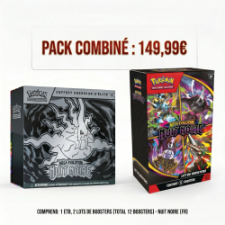 Pokémon TCG - Dark Night (ME05) - Pack 1 ETB + 2 Bundles (6boosters) - FR
