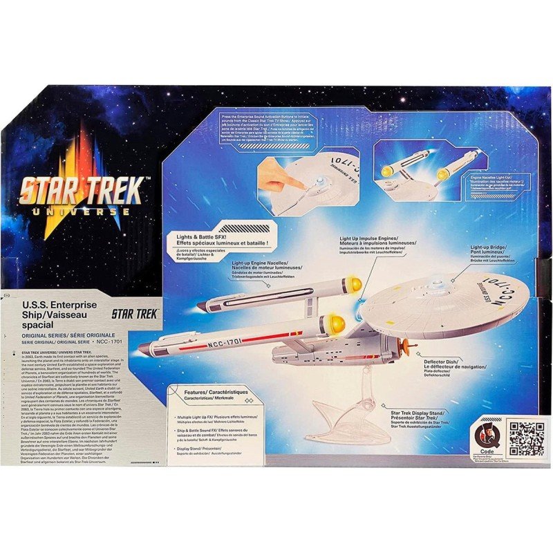 Star Trek The Original Series - Replica - NCC-1701 Enterprise - 45 cm | 3701405808235