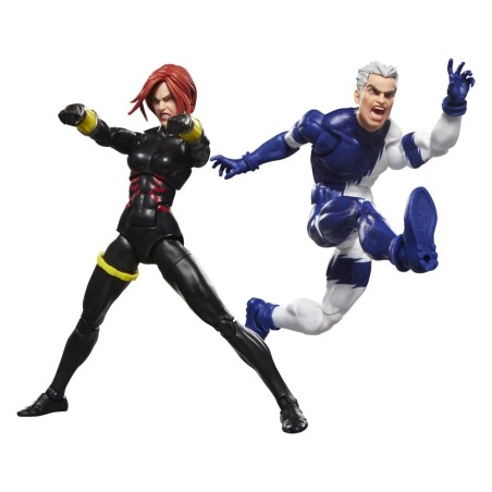 Avengers Marvel Legends pack 2 figurines Black Widow & Quicksilver 15 cm