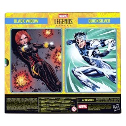 Avengers Marvel Legends pack 2 figurines Black Widow & Quicksilver 15 cm