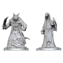 Pathfinder Battles Deep Cuts miniature à peindre Zyss & Aapoph Serpentfolk 13 cm