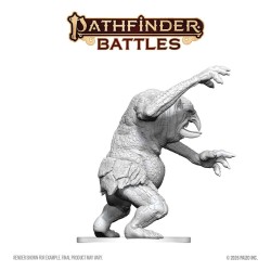 Pathfinder Battles Deep Cuts miniature à peindre Troll des forêts 15 cm