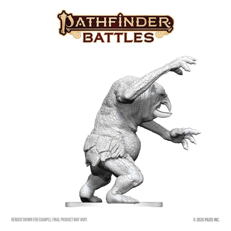 Pathfinder Battles Deep Cuts miniature à peindre Troll des forêts 15 cm
