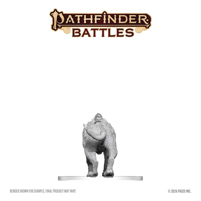 Pathfinder Battles Deep Cuts miniature à peindre Hyaenodon 13 cm