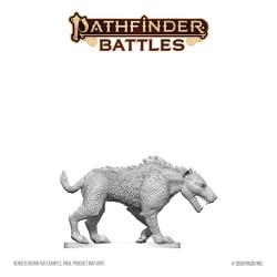 Pathfinder Battles Deep Cuts miniature à peindre Hyaenodon 13 cm