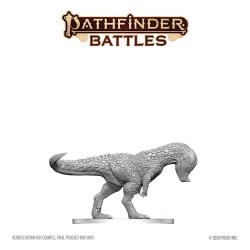 Pathfinder Battles Deep Cuts miniature à peindre Pachycephalosaurus 13 cm