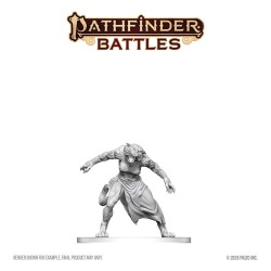 Pathfinder Battles Deep Cuts Unpainted Miniature Weretiger 13 cm