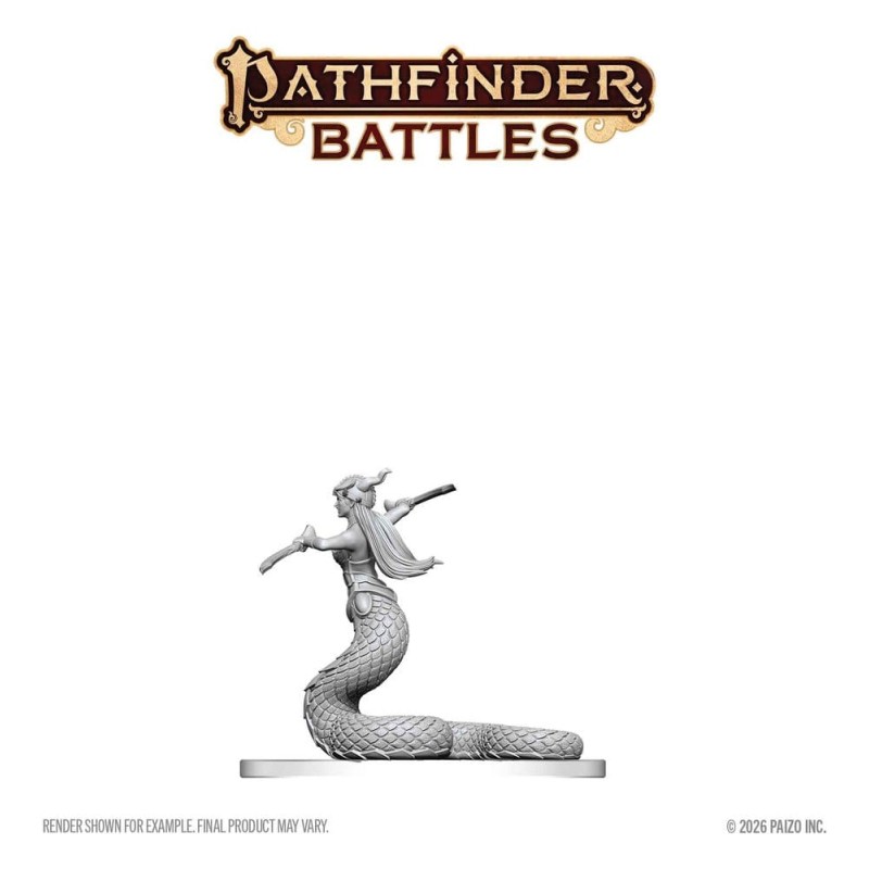 Pathfinder Battles Deep Cuts Unpainted Miniature Lamia Matriarch 13 cm