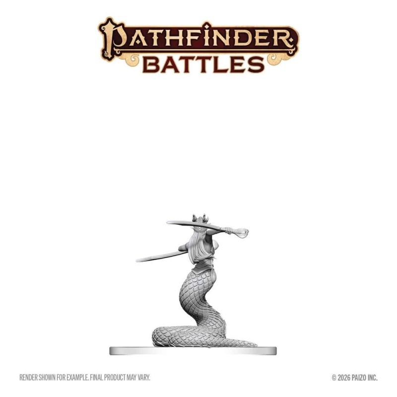 Pathfinder Battles Deep Cuts Unpainted Miniature Lamia Matriarch 13 cm