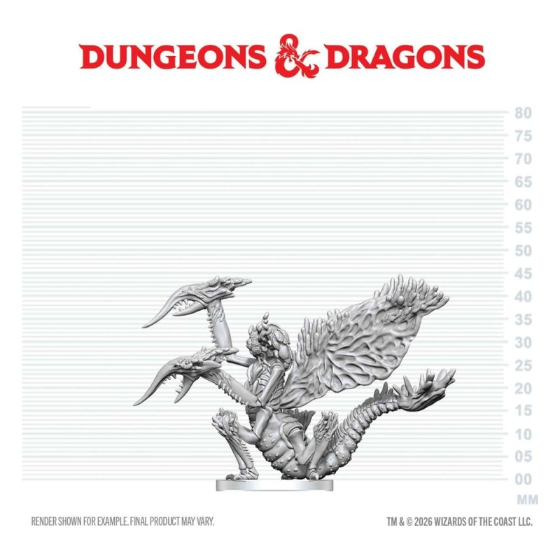 Dungeons & Dragons Nolzur's Marvelous Miniatures Unpainted Miniature Mi-Go 14 cm