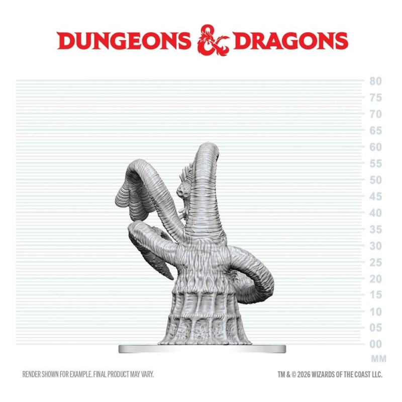 Dungeons & Dragons Nolzur's Marvelous Miniatures Unpainted Miniature Yithian 14 cm