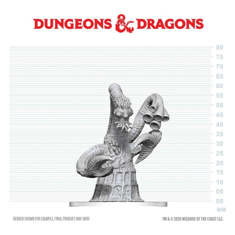 Dungeons & Dragons Nolzur's Marvelous Miniatures Unpainted Miniature Yithian 14 cm