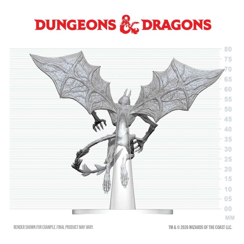 Dungeons & Dragons Nolzur's Marvelous Miniatures miniature à peindre Nightgaunt 17 cm