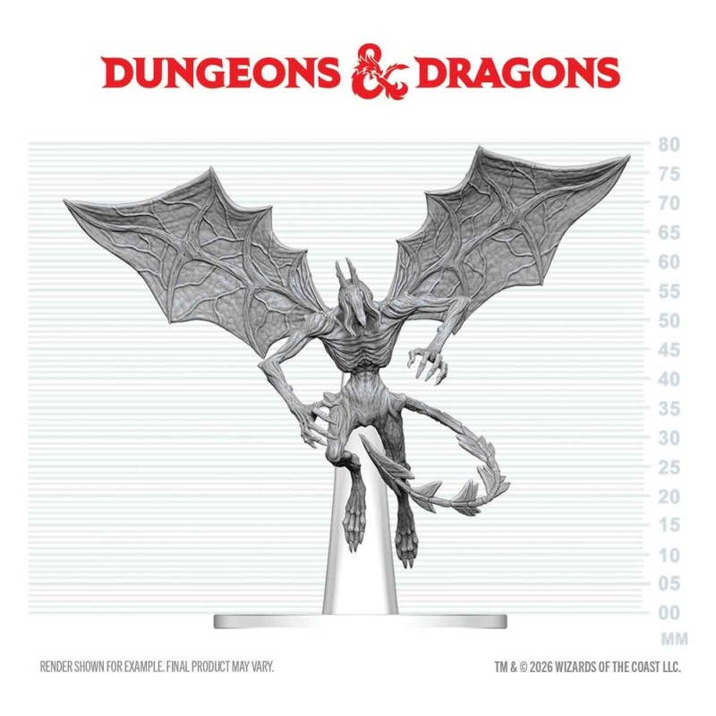 Dungeons & Dragons Nolzur's Marvelous Miniatures miniature à peindre Nightgaunt 17 cm