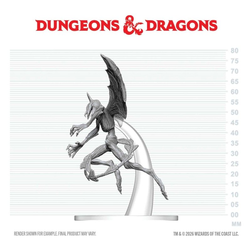 Dungeons & Dragons Nolzur's Marvelous Miniatures miniature à peindre Nightgaunt 17 cm