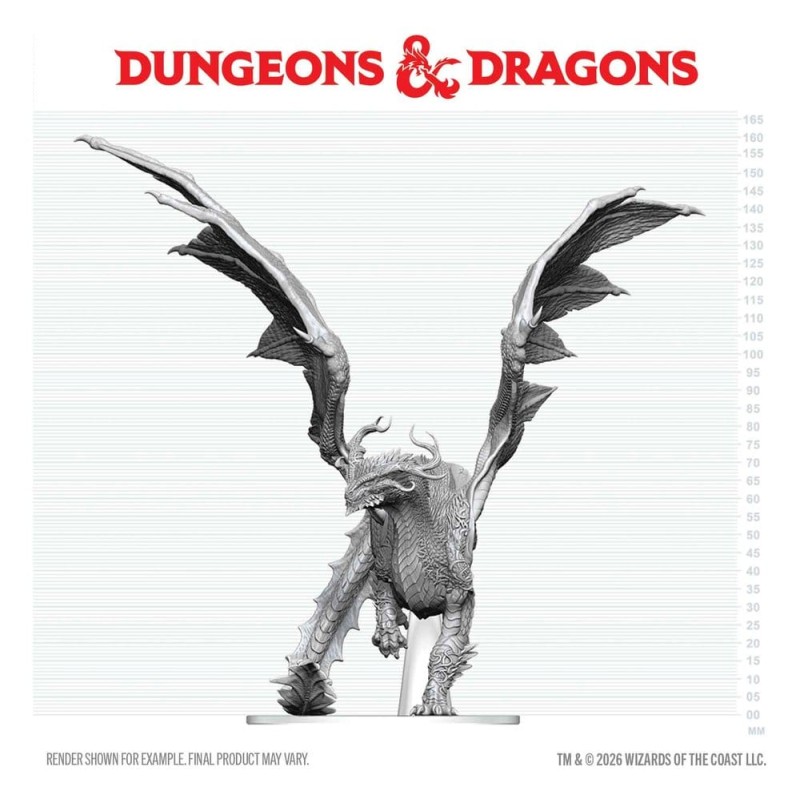 Dungeons & Dragons Nolzur's Marvelous Miniatures miniature à peindre Adult Spirit Dragon 24 cm