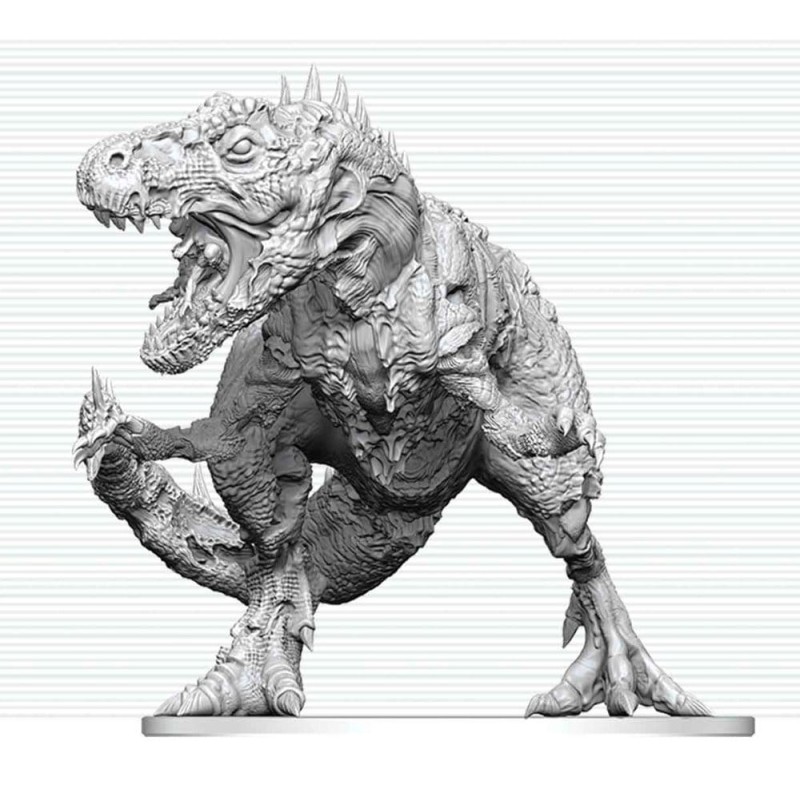Dungeons & Dragons Nolzur's Marvelous Miniatures miniature à peindre Tyrannosaure Zombie 20 cm