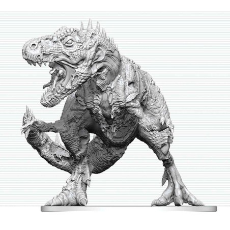 Dungeons & Dragons Nolzur's Marvelous Miniatures Unpainted Miniature Tyrannosaurus Zombie 20 cm