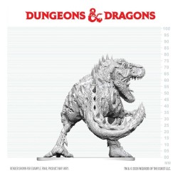Dungeons & Dragons Nolzur's Marvelous Miniatures Unpainted Miniature Tyrannosaurus Zombie 20 cm