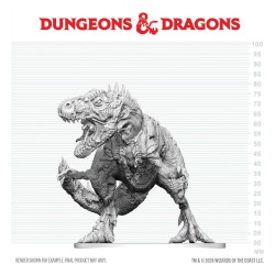 Dungeons & Dragons Nolzur's Marvelous Miniatures miniature à peindre Tyrannosaure Zombie 20 cm