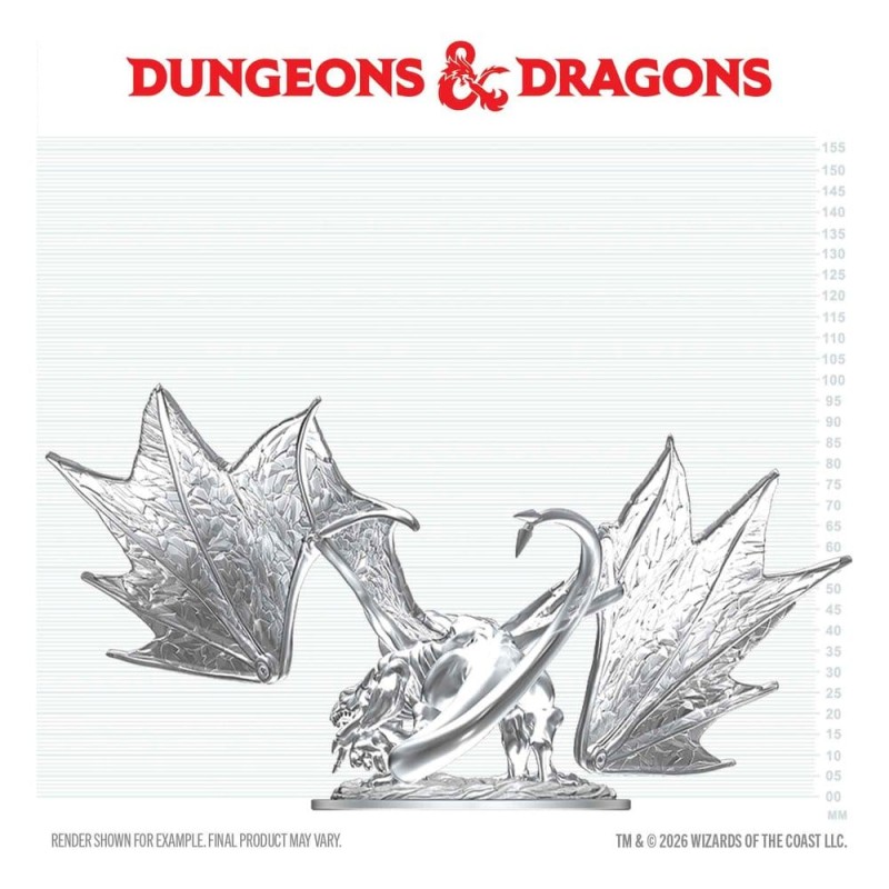 Dungeons & Dragons Nolzur's Marvelous Miniatures miniature à peindre Jeune dragon de saphir 20 cm