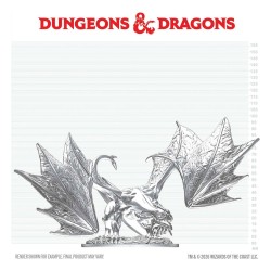 Dungeons & Dragons Nolzur's Marvelous Miniatures miniature à peindre Jeune dragon de saphir 20 cm