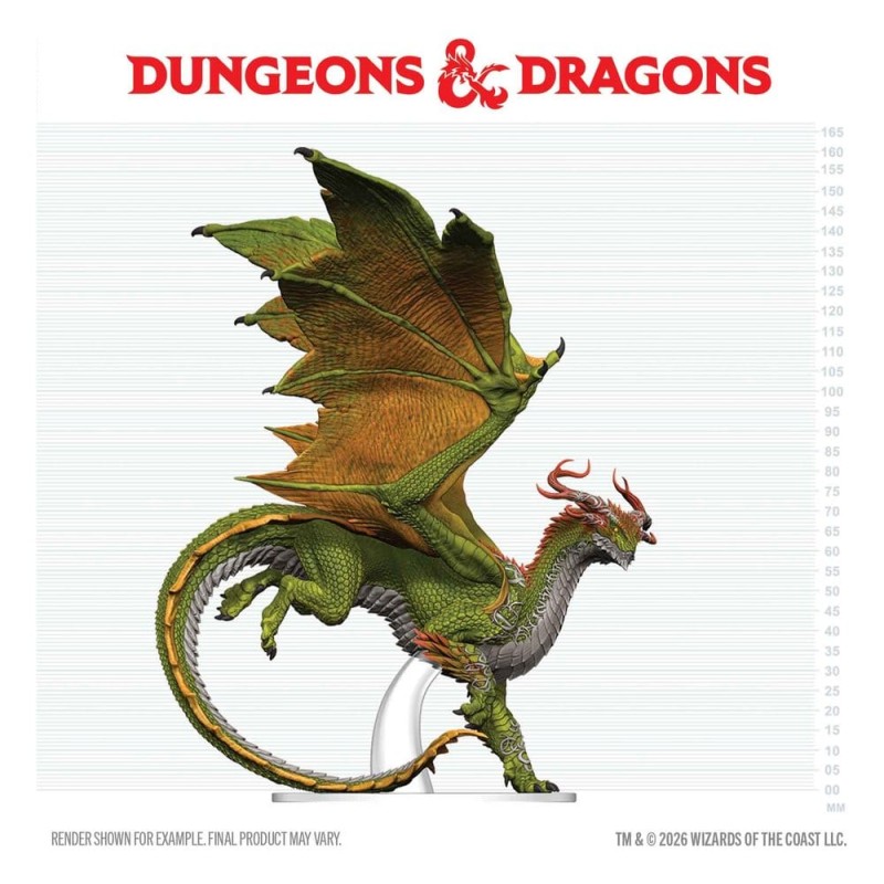 Dungeons & Dragons Icons of the Realms miniatures prépeintes Adult Spirit Dragon 24 cm