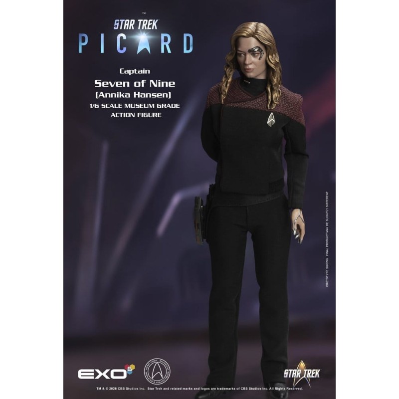 Star Trek: Picard figurine 1/6 Captain Seven of Nine 29 cm