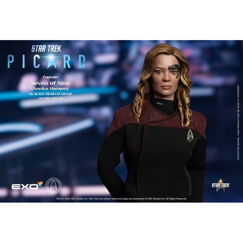 Star Trek: Picard figurine 1/6 Captain Seven of Nine 29 cm