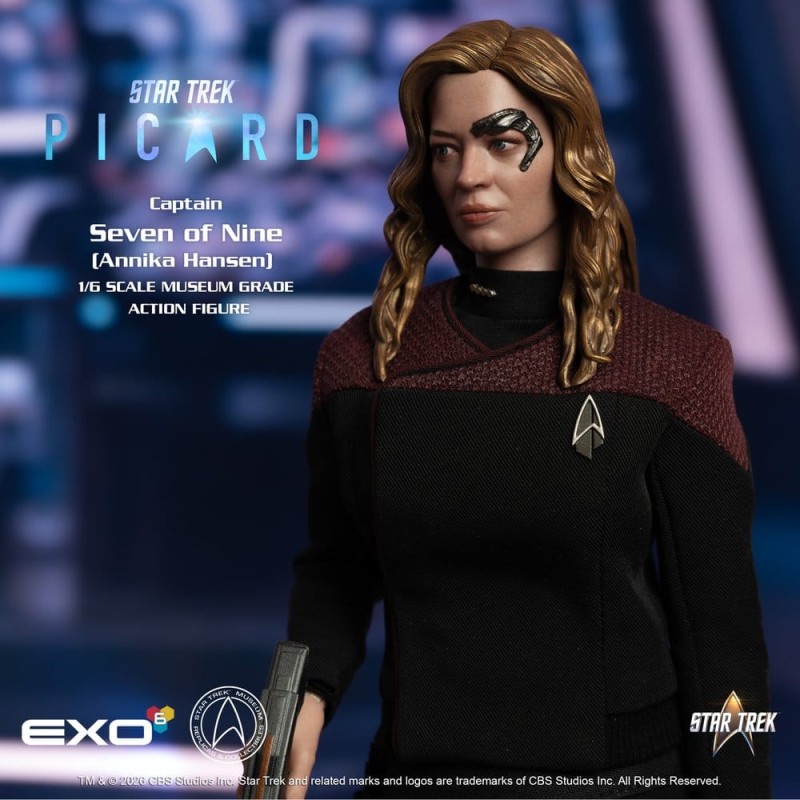 Star Trek: Picard figurine 1/6 Captain Seven of Nine 29 cm