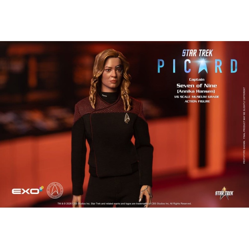 Star Trek: Picard figurine 1/6 Captain Seven of Nine 29 cm