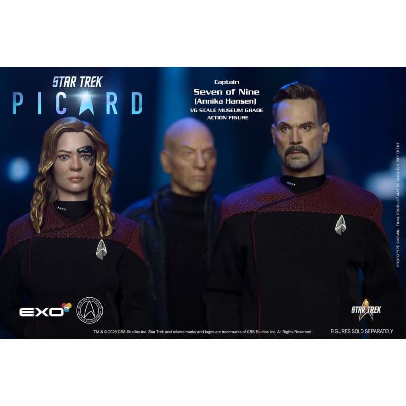 Star Trek: Picard figurine 1/6 Captain Seven of Nine 29 cm