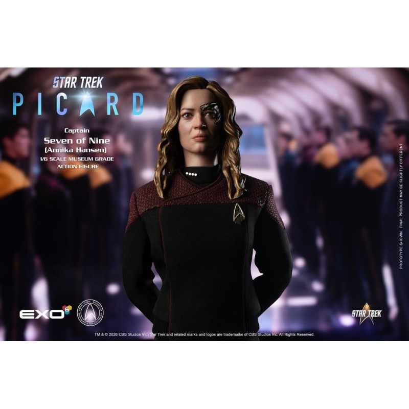 Star Trek: Picard figurine 1/6 Captain Seven of Nine 29 cm