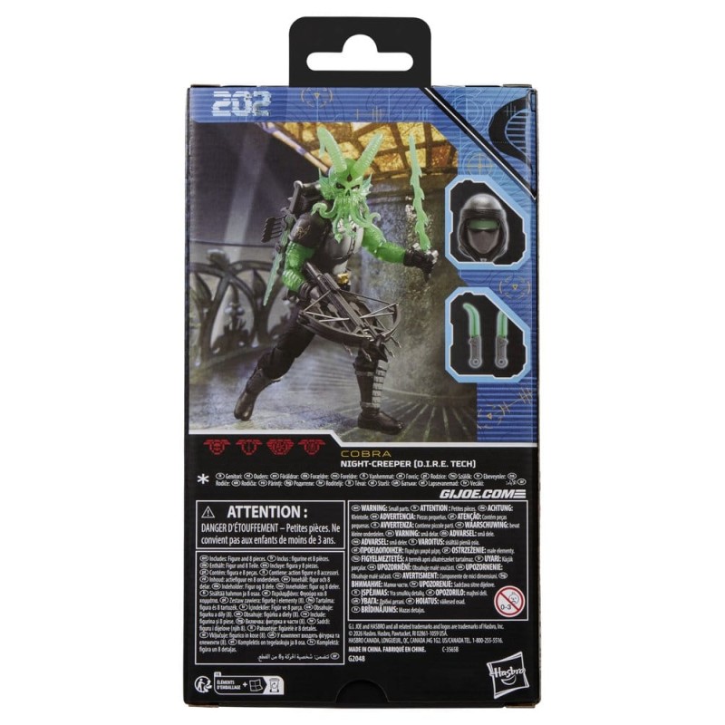 G.I. Joe Classified Series figurine no.202 Night-Creeper (D.I.R.E. Tech) 15 cm