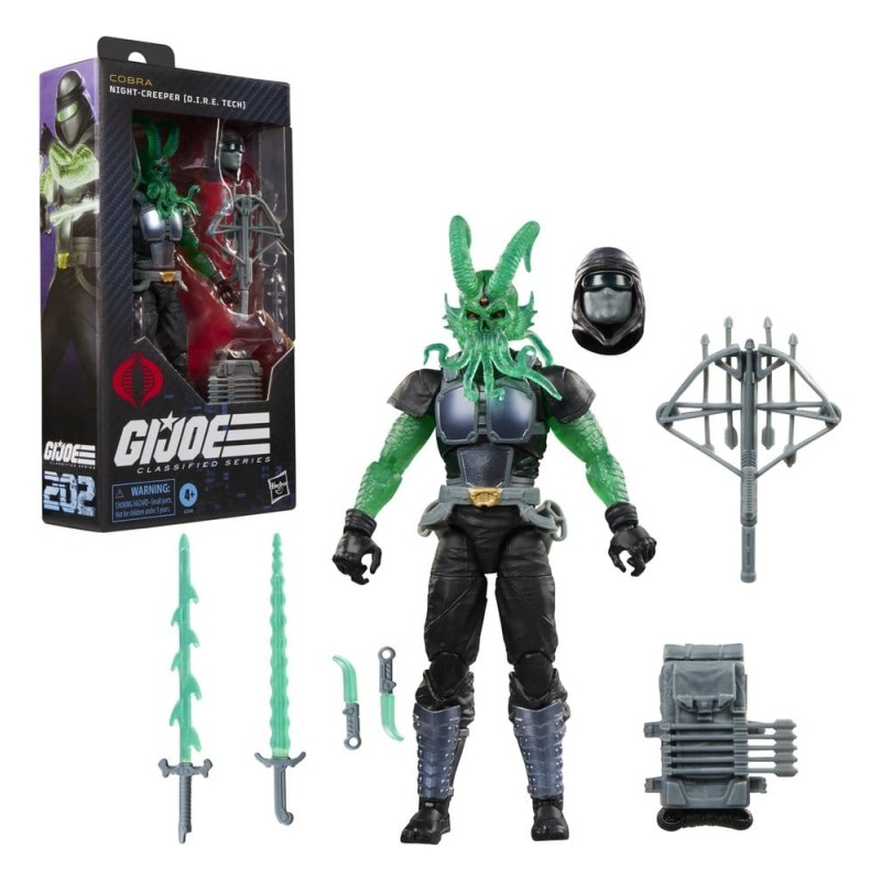 G.I. Joe Classified Series figurine no.202 Night-Creeper (D.I.R.E. Tech) 15 cm