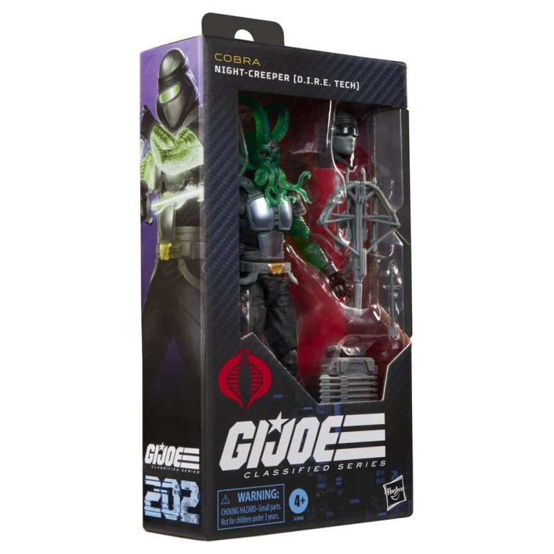 G.I. Joe Classified Series figurine no.202 Night-Creeper (D.I.R.E. Tech) 15 cm