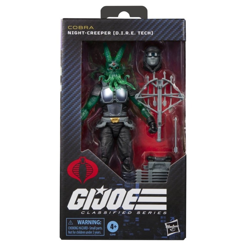 G.I. Joe Classified Series Action Figure no.202 Night-Creeper (D.I.R.E. Tech) 15 cm
