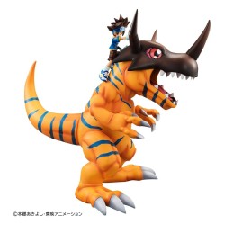 Digimon Adventure Precious G.E.M. Series PVC Figure Greymon & Taichi Yagami 25 cm (Repeat)