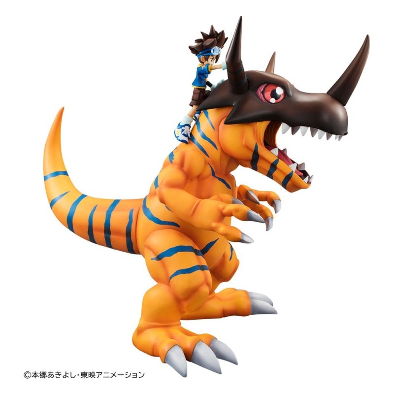 Digimon Adventure figurine PVC Precious G.E.M. Series Greymon & Taichi Yagami 25 cm (Repeat)